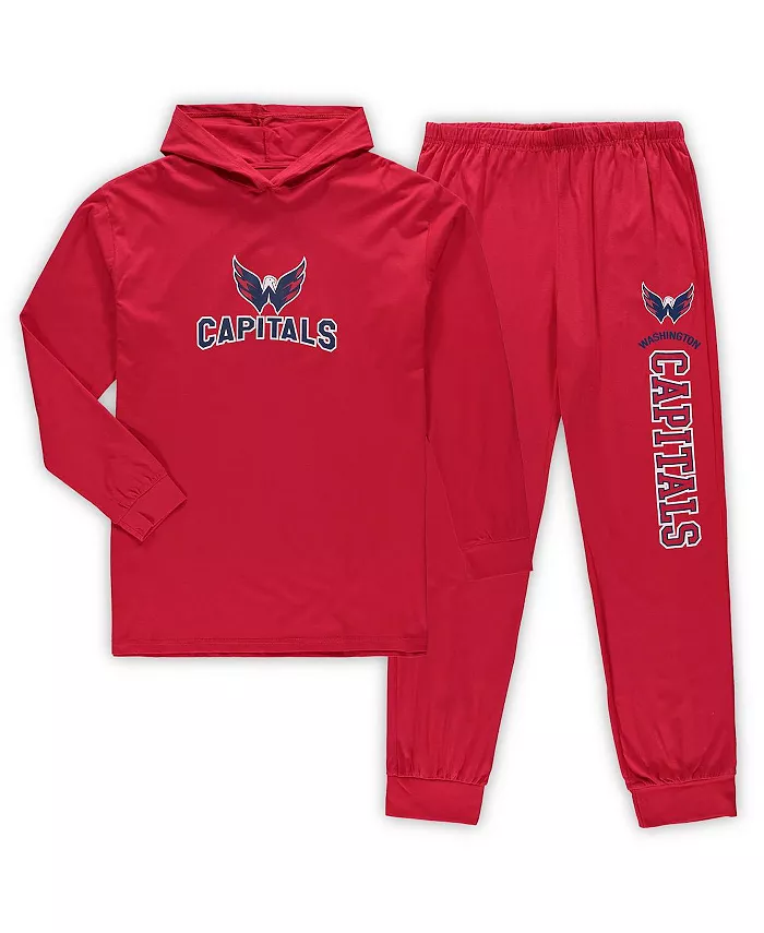 Мужской красный комплект для сна Washington Capitals Big and Tall: худи и джоггеры Concepts Sport
Мужской красный комплект для сна Washington Capitals Big and Tall: худи и джоггеры Concepts Sport