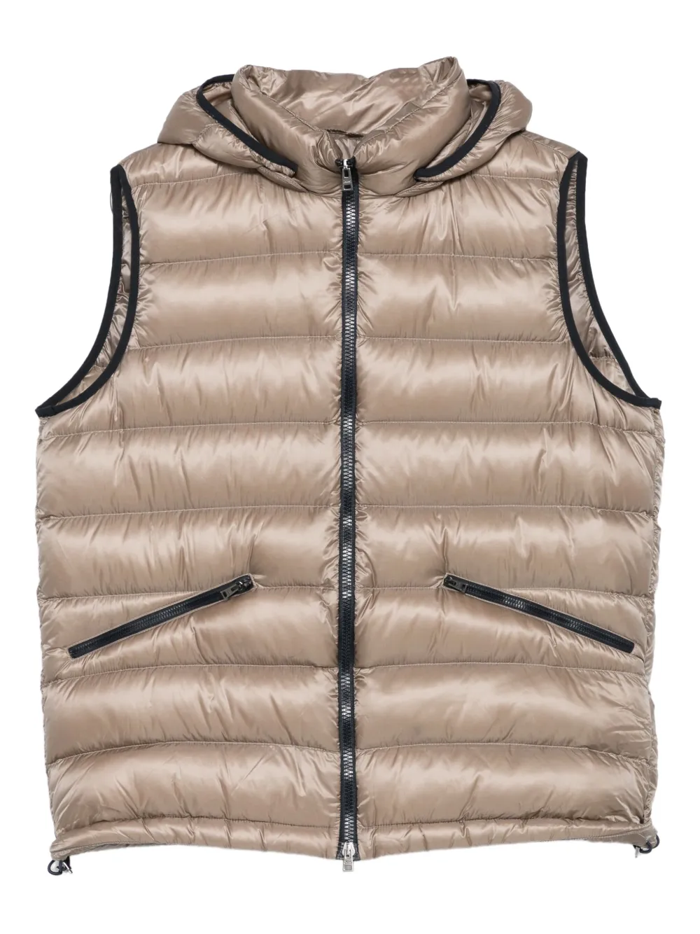 Дутый жилет с капюшоном Herno, нейтральный
Дутый жилет с капюшоном Herno, нейтральный