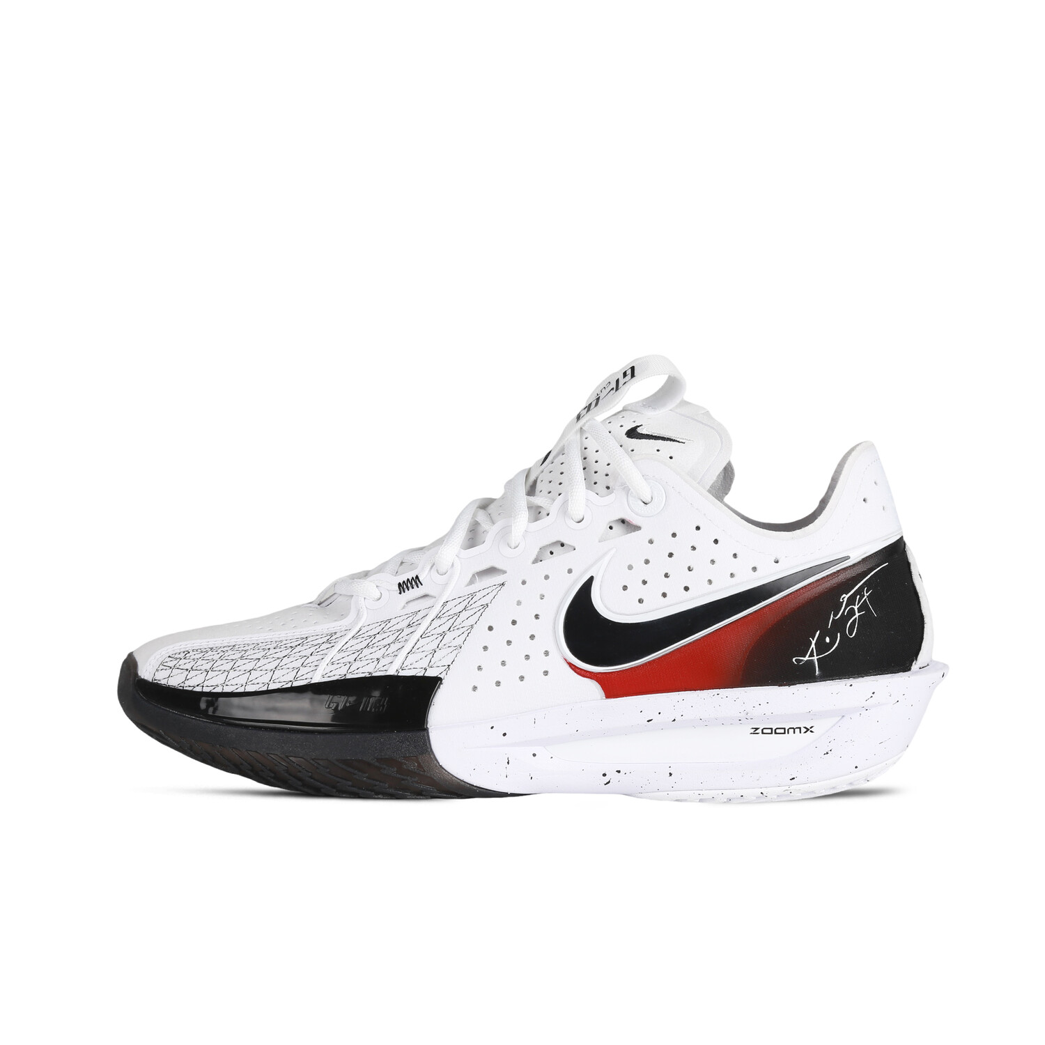 Баскетбольные кроссовки Air Zoom GT Cut 3 унисекс с низким верхом, черные/белые/красные Nike
Баскетбольные кроссовки Air Zoom GT Cut 3 унисекс с низким верхом, черные/белые/красные Nike
