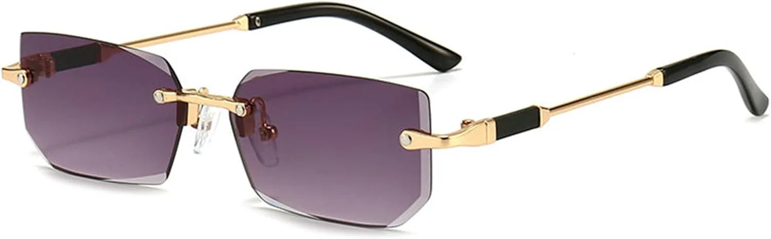 Солнцезащитные очки без оправы, прямоугольные, мужские и женские, в стиле ретро, квадратные, солнцезащитные очки в стиле Y2k, тонированные очки helena, C3
Солнцезащитные очки без оправы, прямоугольные, мужские и женские, в стиле ретро, квадратные, солнцезащитные очки в стиле Y2k, тонированные очки helena, C3