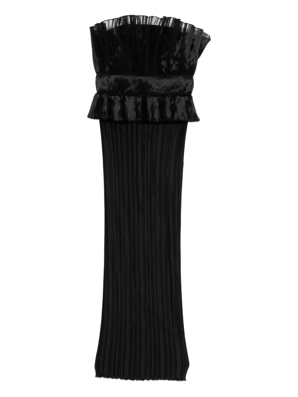 Платье миди с оборками и плиссировкой L'Idée, черный
Платье миди с оборками и плиссировкой L'Idée, черный