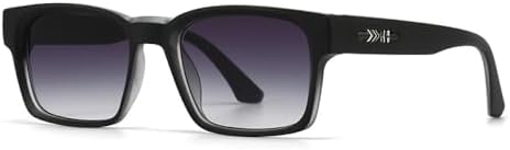 Модные солнцезащитные очки для женщин: квадратные, градиентные, UV400, ретро, с заклепками. Модные солнцезащитные очки для мужчин: темно-зеленые MTZJH, Black Gray Gradient
Модные солнцезащитные очки для женщин: квадратные, градиентные, UV400, ретро, с заклепками. Модные солнцезащитные очки для мужчин: темно-зеленые MTZJH, Black Gray Gradient