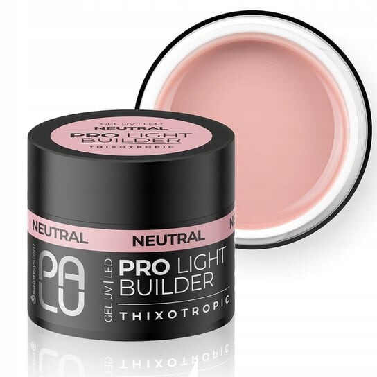 Самовыравнивающийся нейтральный строительный гель, 90 г Palu, Pro Light Builder Gel
Самовыравнивающийся нейтральный строительный гель, 90 г Palu, Pro Light Builder Gel