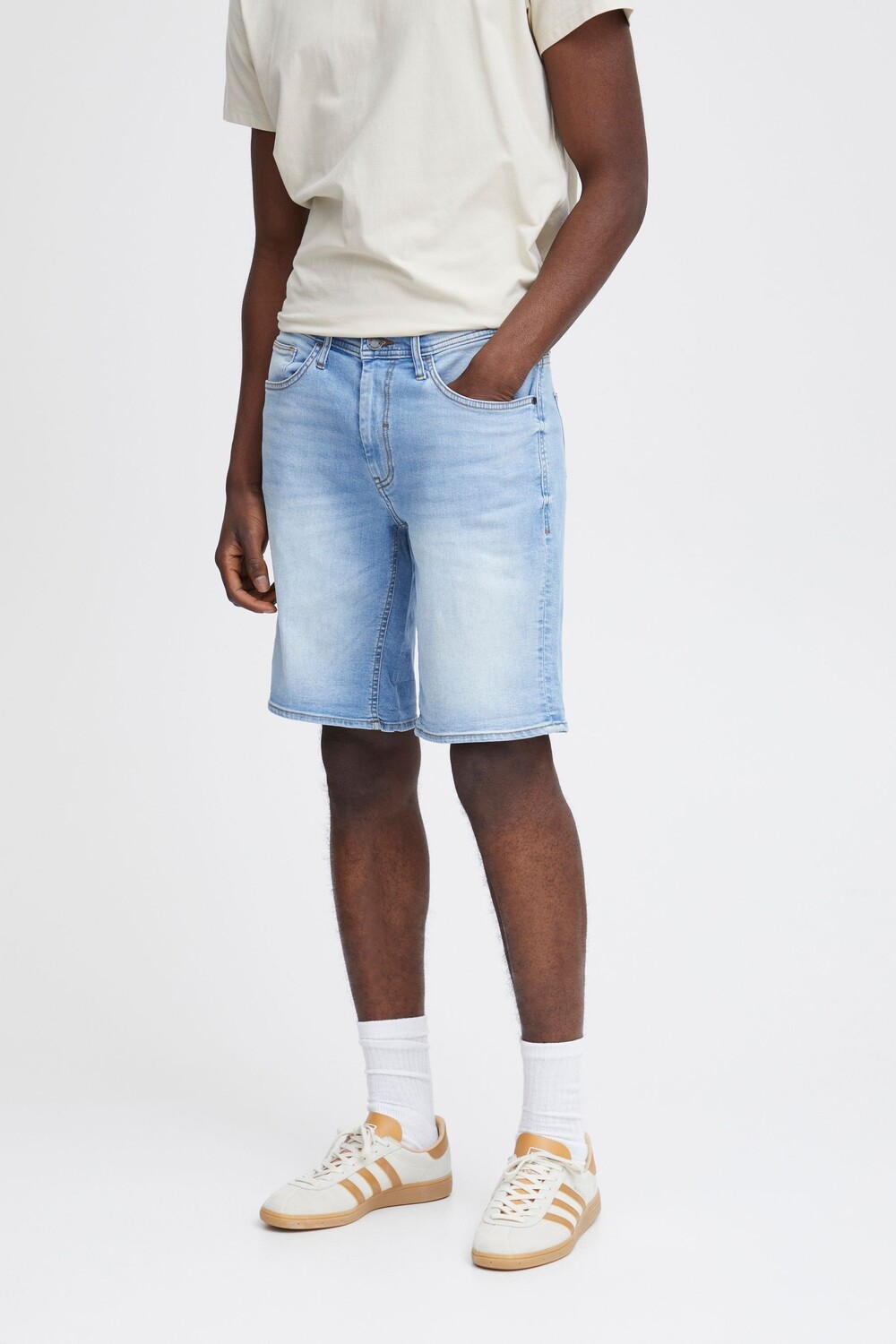 Джинсовые шорты стрейч Blend, синий
Джинсовые шорты стрейч Blend, синий