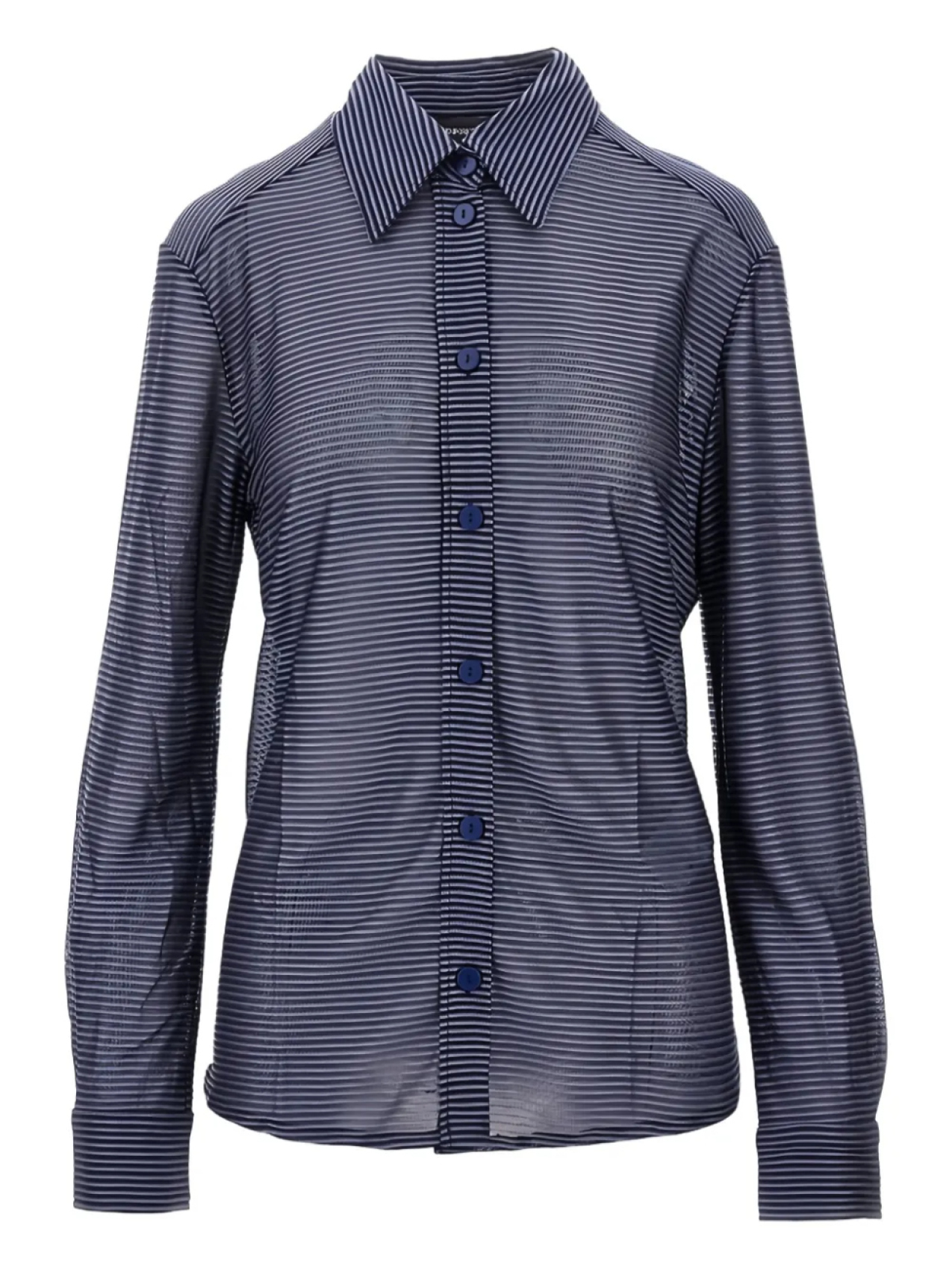 Полосатая рубашка Emporio Armani, синий
Полосатая рубашка Emporio Armani, синий