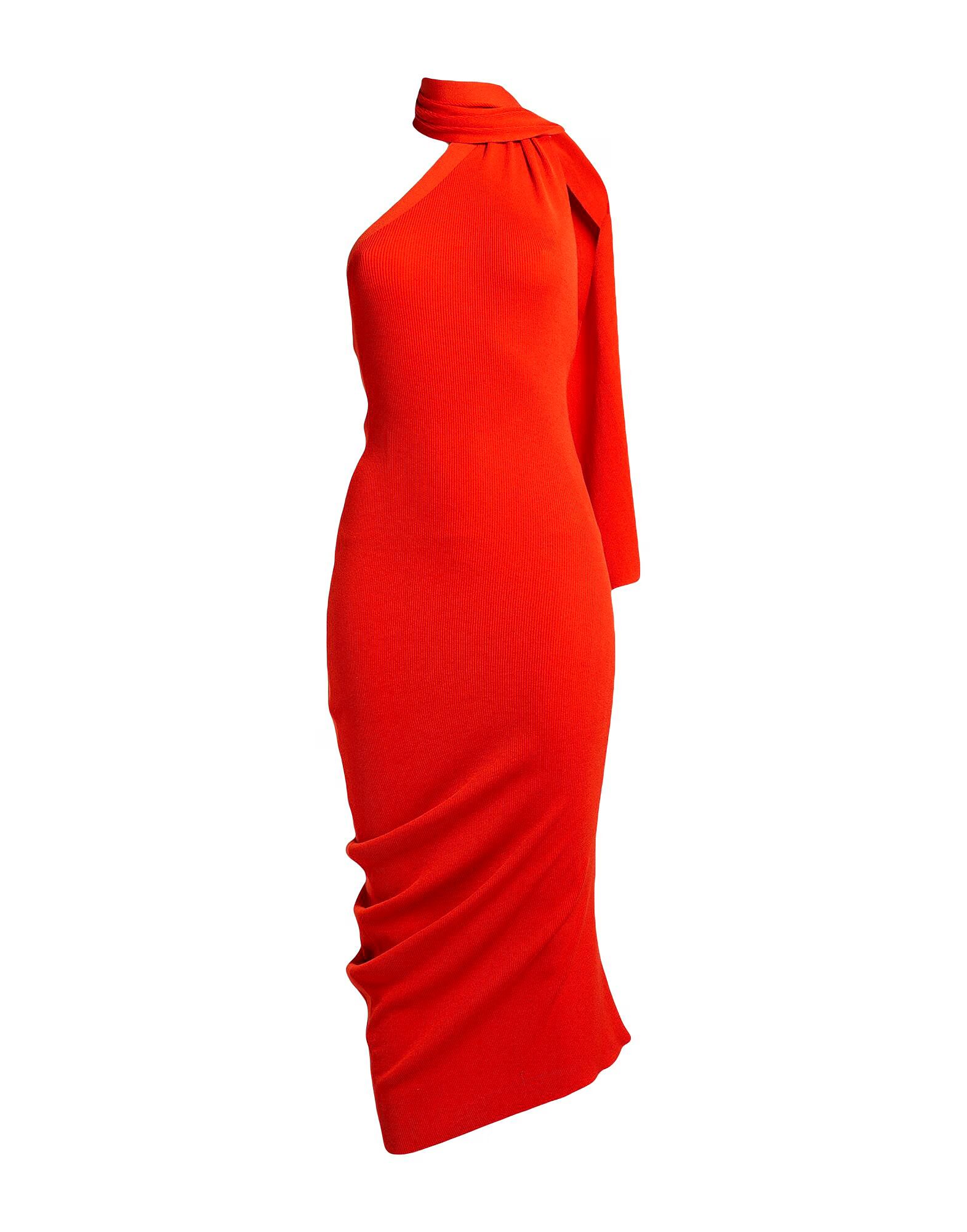 Платье миди Fendi, томатно-красный
Платье миди Fendi, томатно-красный