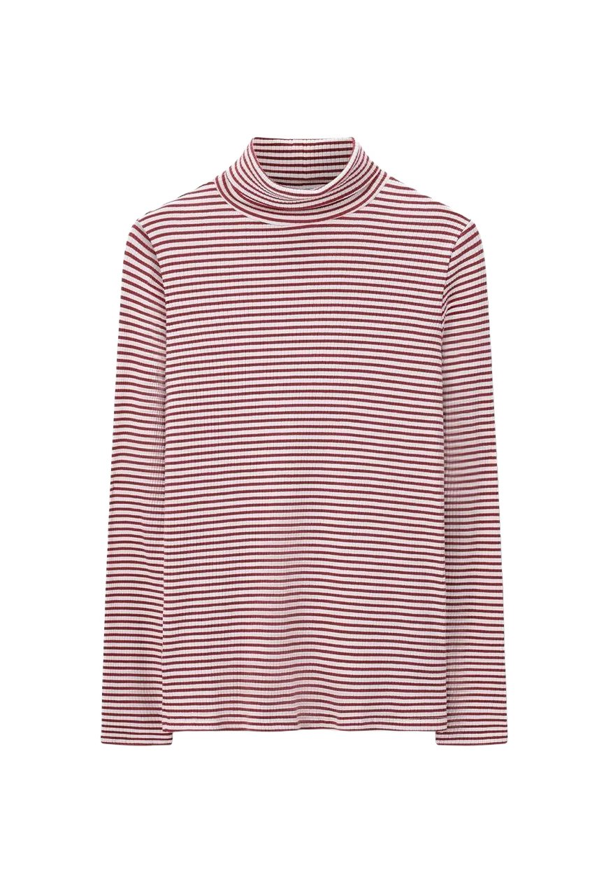 Топ Sissy-Boy GESTREIFTES ROLLKRAGEN, Drood/Dark Red
Топ Sissy-Boy GESTREIFTES ROLLKRAGEN, Drood/Dark Red