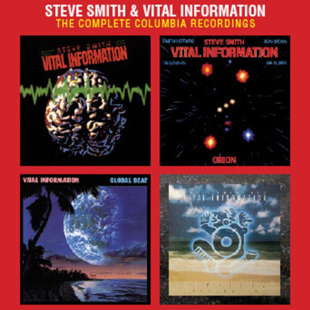 Диск CD The Complete Columbia Recordings - Steve Smith, Vital Information
Диск CD The Complete Columbia Recordings - Steve Smith, Vital Information