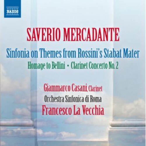 CD диск Mercadante / Casani / Orchestra Sinfonica Di Roma: Omaggio a Bellini / Sinfonia Sopra Lo Stabat Mater
CD диск Mercadante / Casani / Orchestra Sinfonica Di Roma: Omaggio a Bellini / Sinfonia Sopra Lo Stabat Mater