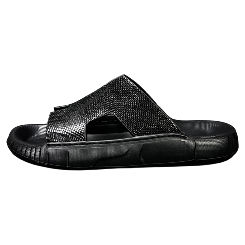 Тапочки-слайды из натуральной кожи, износостойкие, быстросохнущие, мужские, черные ZUOSAISI, Black
Тапочки-слайды из натуральной кожи, износостойкие, быстросохнущие, мужские, черные ZUOSAISI, Black