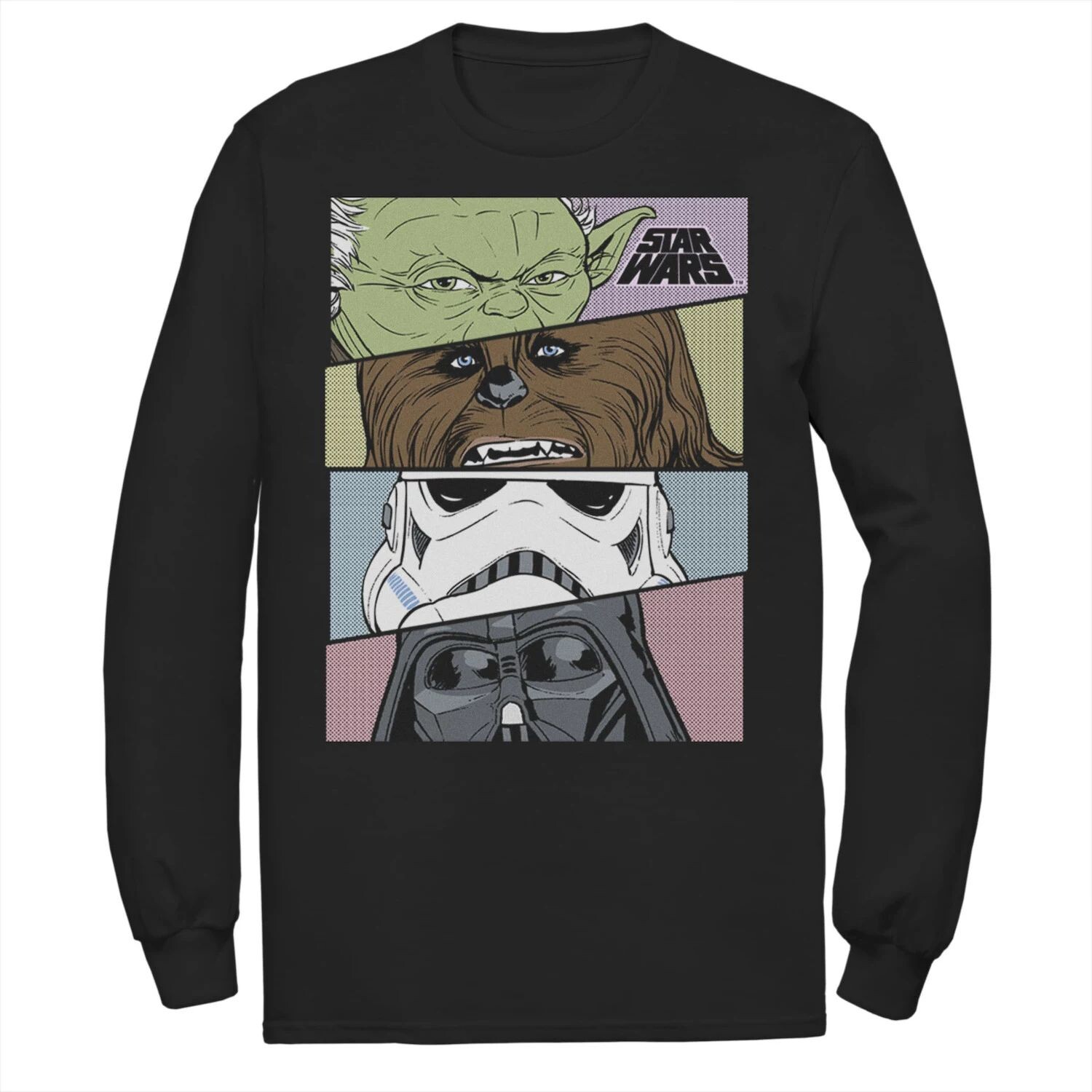 Мужская футболка с персонажами «Звездных войн» в упаковке Licensed Character
Мужская футболка с персонажами «Звездных войн» в упаковке Licensed Character