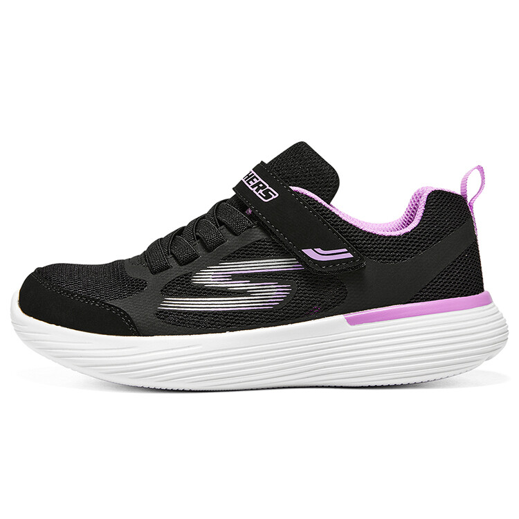 Детские кроссовки GS Low-top черные/фиолетовые Skechers, черный 
Детские кроссовки GS Low-top черные/фиолетовые Skechers, черный