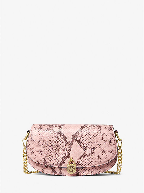 Маленькая сумка через плечо Mila с тиснением под змею Michael Kors, красный
Маленькая сумка через плечо Mila с тиснением под змею Michael Kors, красный