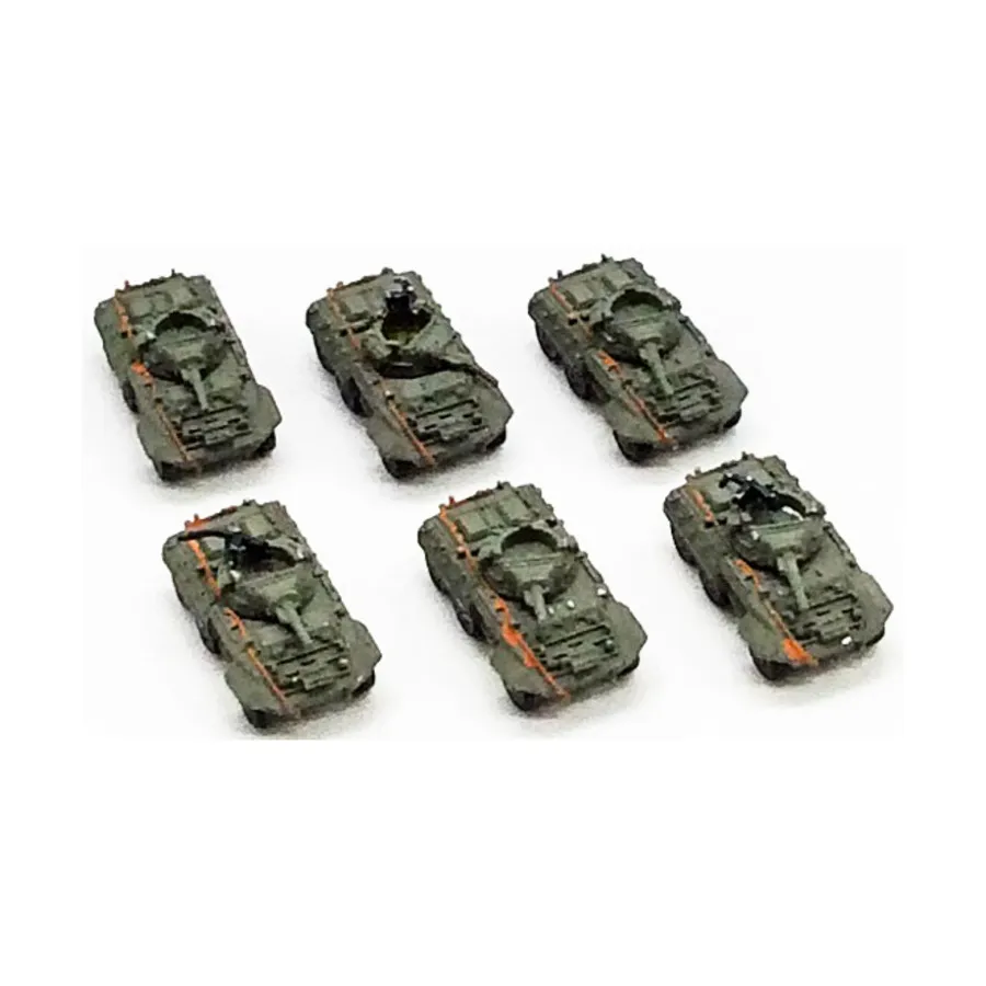 Коллекция M8 Greyhound № 4, WWII Micro Armour - United States - Loose Miniatures (1:285)
Коллекция M8 Greyhound № 4, WWII Micro Armour - United States - Loose Miniatures (1:285)