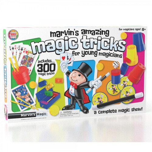 Настольная игра Marvins 300 Amazing Magic Tricks For Young Magicians
Настольная игра Marvins 300 Amazing Magic Tricks For Young Magicians