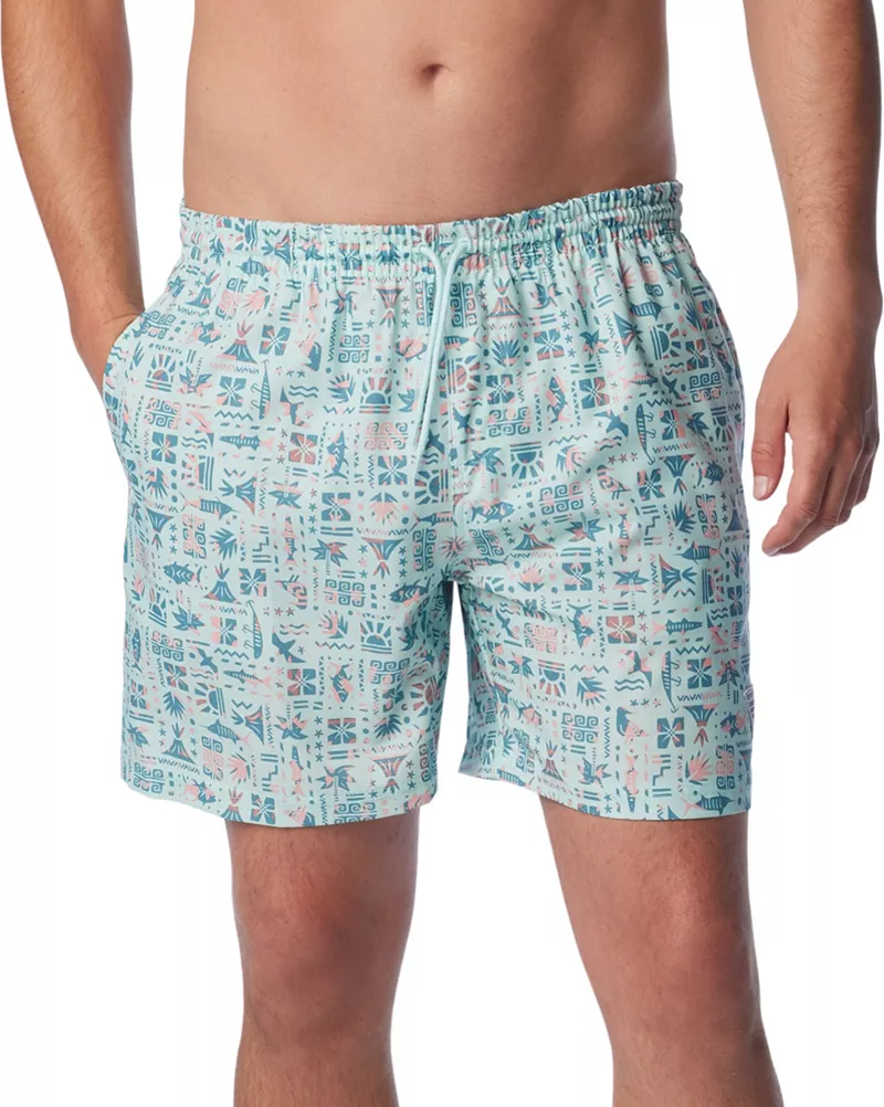Мужские шорты для плавания Columbia 6 дюймов PFG Rambler с внутренним швом, цвет Icy Morn Fishtiki
Мужские шорты для плавания Columbia 6 дюймов PFG Rambler с внутренним швом, цвет Icy Morn Fishtiki