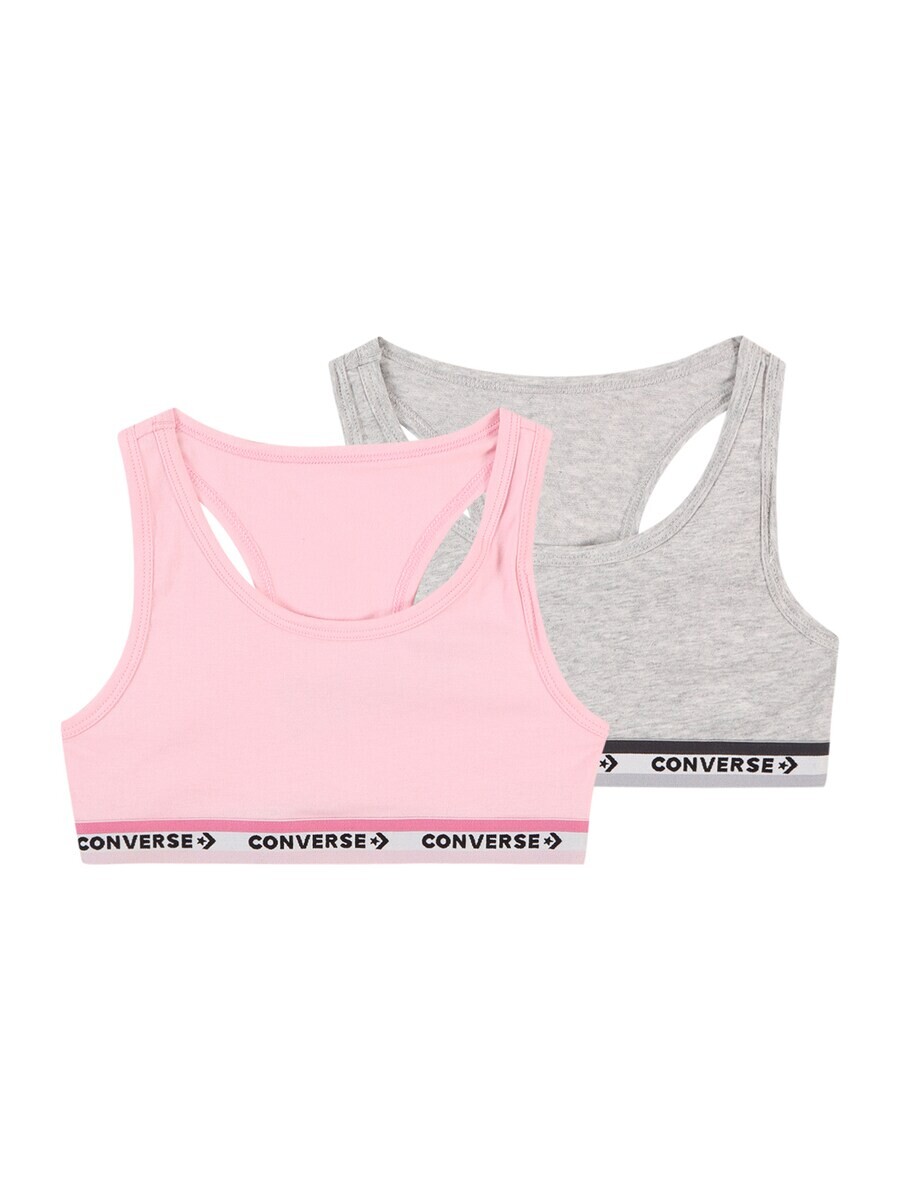 Бюстгальтер CONVERSE Bralette Bra, цвет Light grey/Pink
Бюстгальтер CONVERSE Bralette Bra, цвет Light grey/Pink