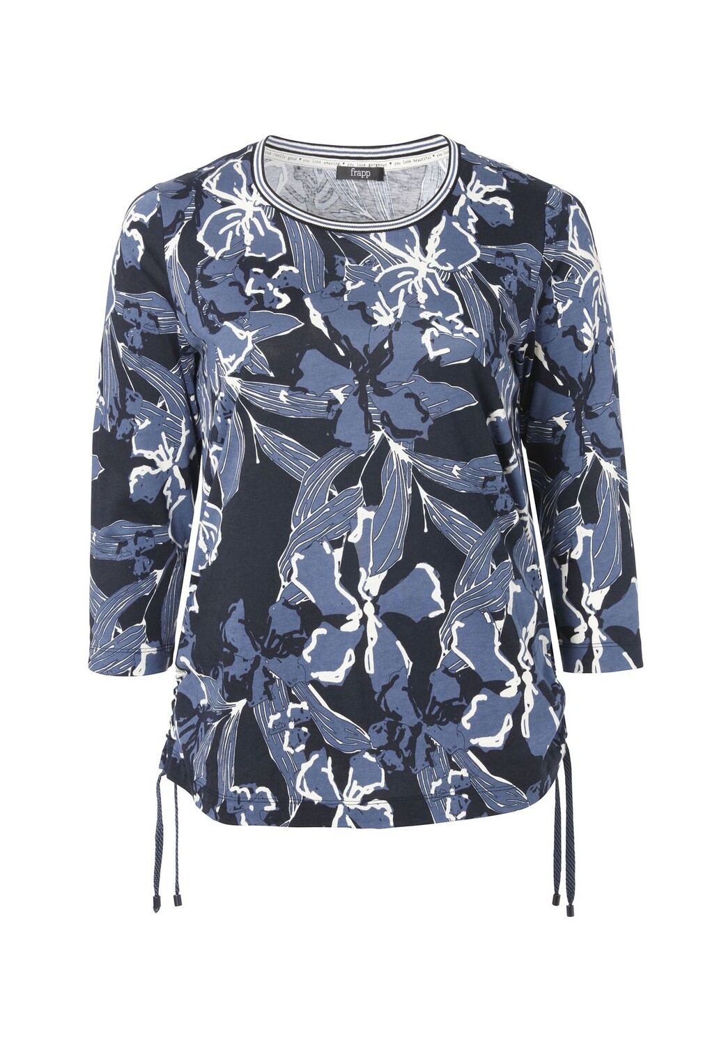 Рубашка с рукавом 3/4 Frapp, цвет Navy Multicolor
Рубашка с рукавом 3/4 Frapp, цвет Navy Multicolor