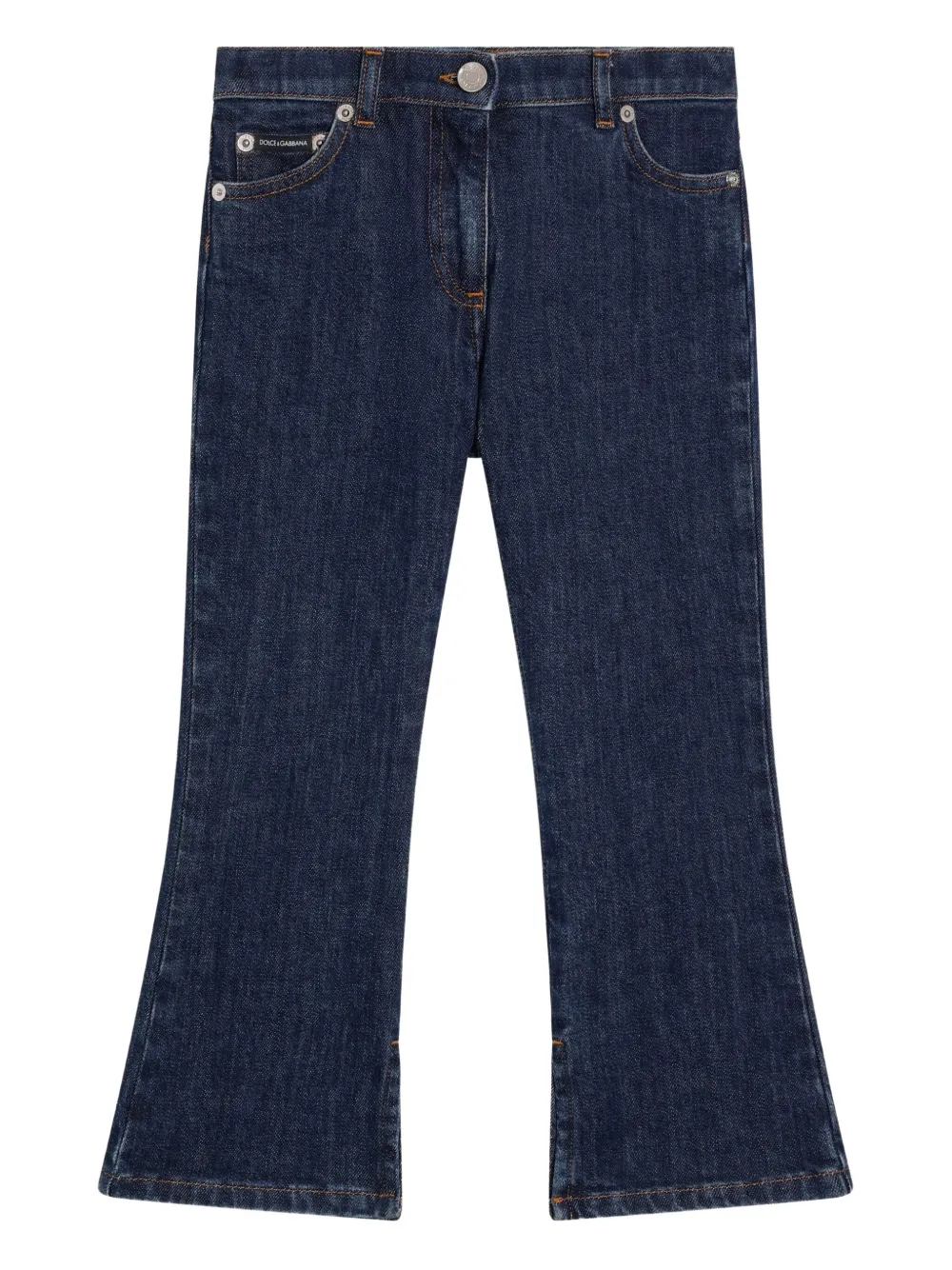 Расклешенные джинсы Dolce & Gabbana Kids, синий
Расклешенные джинсы Dolce & Gabbana Kids, синий