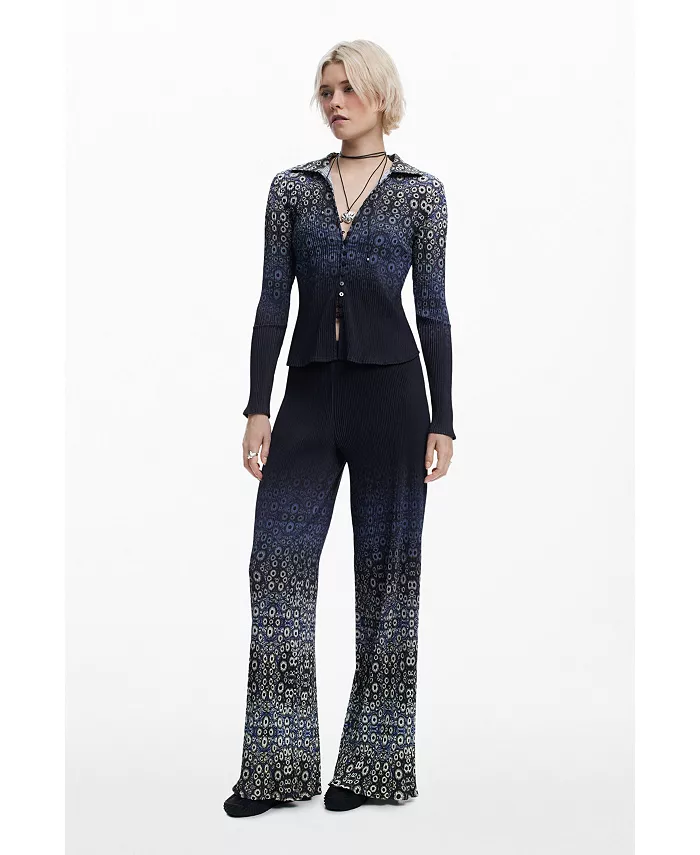 Женская рубашка, разработанная Кристианом Лакруа Desigual, синий
Женская рубашка, разработанная Кристианом Лакруа Desigual, синий