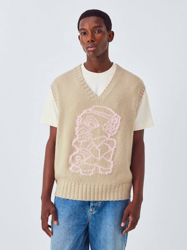 Топ-майка с v-образным вырезом из смесовой шерсти John Lewis x LABRUM, Sand/ Ecru
Топ-майка с v-образным вырезом из смесовой шерсти John Lewis x LABRUM, Sand/ Ecru