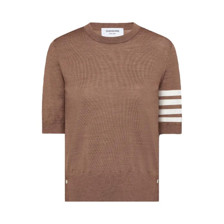 Рубашка Thom Browne Jersey Stitch Short-Sleeve Shirt 'Walnut'
Рубашка Thom Browne Jersey Stitch Short-Sleeve Shirt 'Walnut'