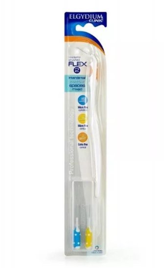 Межзубной ершик Elgydium Clinic 2 Flex узкий микс 1 шт. Pierre Fabre
Межзубной ершик Elgydium Clinic 2 Flex узкий микс 1 шт. Pierre Fabre