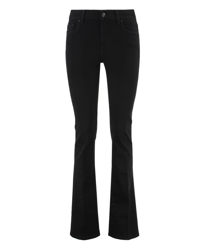 Джинсы-Клеш с высокой посадкой 7 For All Mankind, черный
Джинсы-Клеш с высокой посадкой 7 For All Mankind, черный