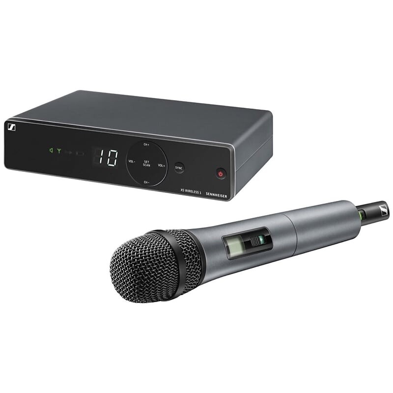 Микрофонная система Sennheiser XSW 1-835 Wireless Vocal Set with e835 Dynamic Microphone - Band A (548-572 MHz)
Микрофонная система Sennheiser XSW 1-835 Wireless Vocal Set with e835 Dynamic Microphone - Band A (548-572 MHz)