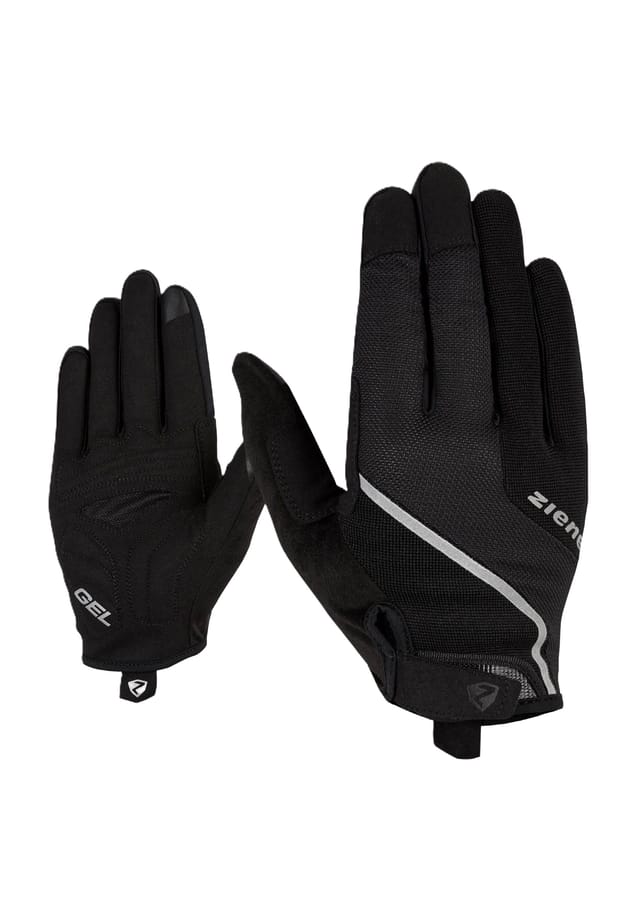 Перчатки для велоспорта "clyo touch long" сетчатые вставки впитывающие Ziener, черный
Перчатки для велоспорта "clyo touch long" сетчатые вставки впитывающие Ziener, черный