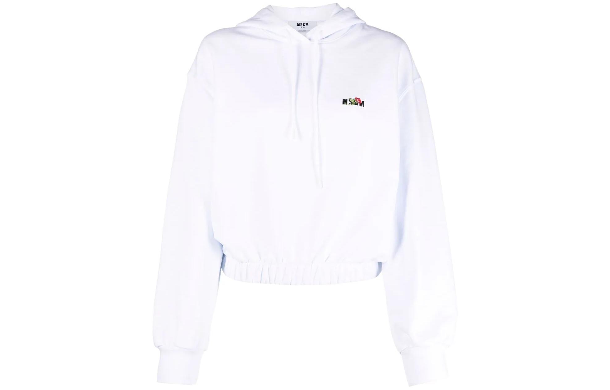 MSGM Белая женская толстовка, Белый, MSGM Белая женская толстовка
MSGM Белая женская толстовка, Белый, MSGM Белая женская толстовка