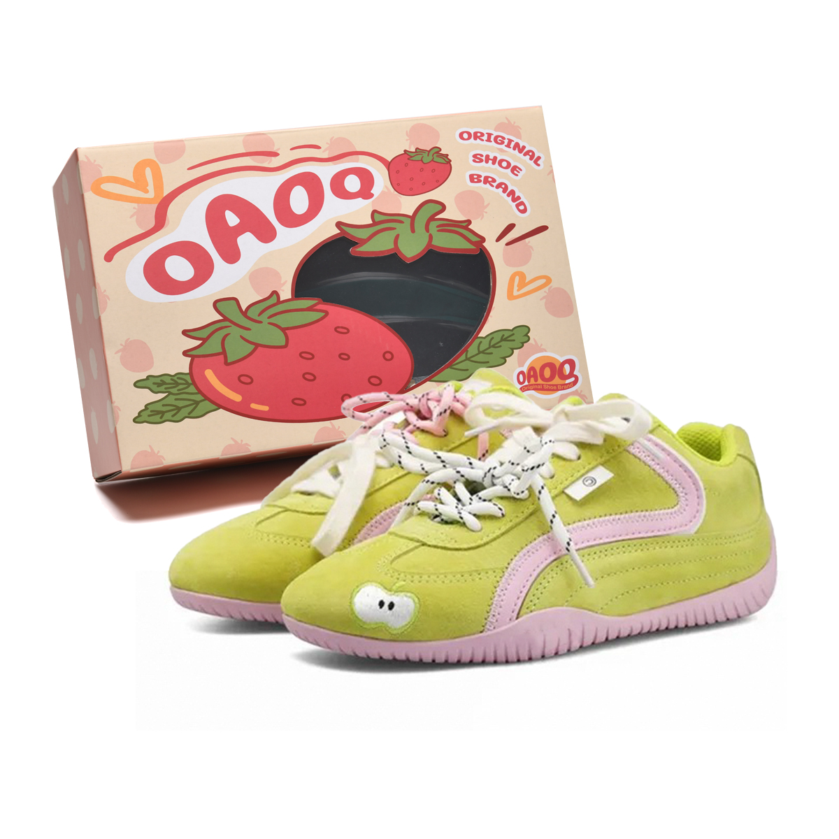 OAOQ Скользоустойчивые, износостойкие, легкие, дышащие лоу-топ скейтбордские кроссовки унисекс Green Apple, цвет Green Apple
OAOQ Скользоустойчивые, износостойкие, легкие, дышащие лоу-топ скейтбордские кроссовки унисекс Green Apple, цвет Green Apple