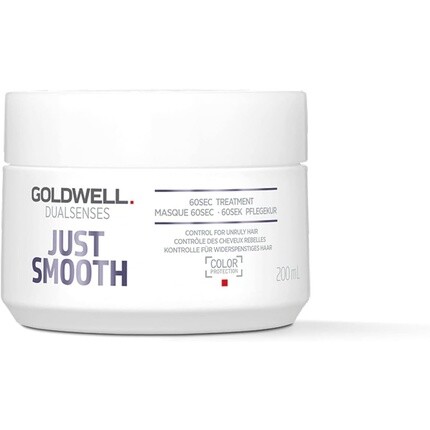 Dualsenses Just Smooth, 60-секундное лечение, 200 мл, Goldwell
Dualsenses Just Smooth, 60-секундное лечение, 200 мл, Goldwell