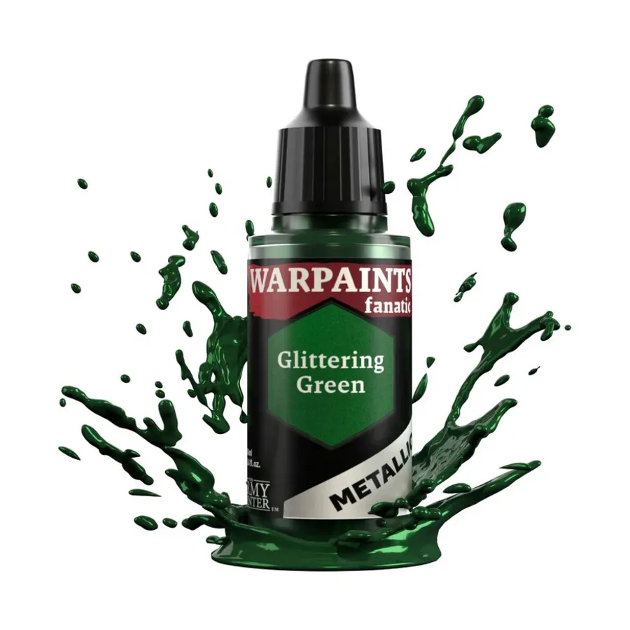 Металлик — сверкающий зеленый, Warpaints - Fanatic
Металлик — сверкающий зеленый, Warpaints - Fanatic
