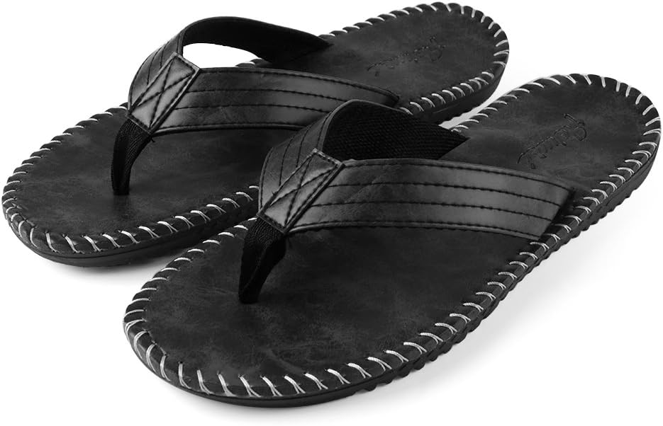 Мужские сандалии eBigvalue с амортизирующей подошвой и поддерживающим ремешком, повседневные шлепанцы для дома и улицы, черный
Мужские сандалии eBigvalue с амортизирующей подошвой и поддерживающим ремешком, повседневные шлепанцы для дома и улицы, черный