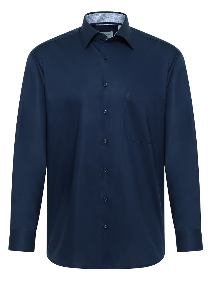 Eterna Рубашка COMFORT FIT темно-синего цвета
Eterna Рубашка COMFORT FIT темно-синего цвета