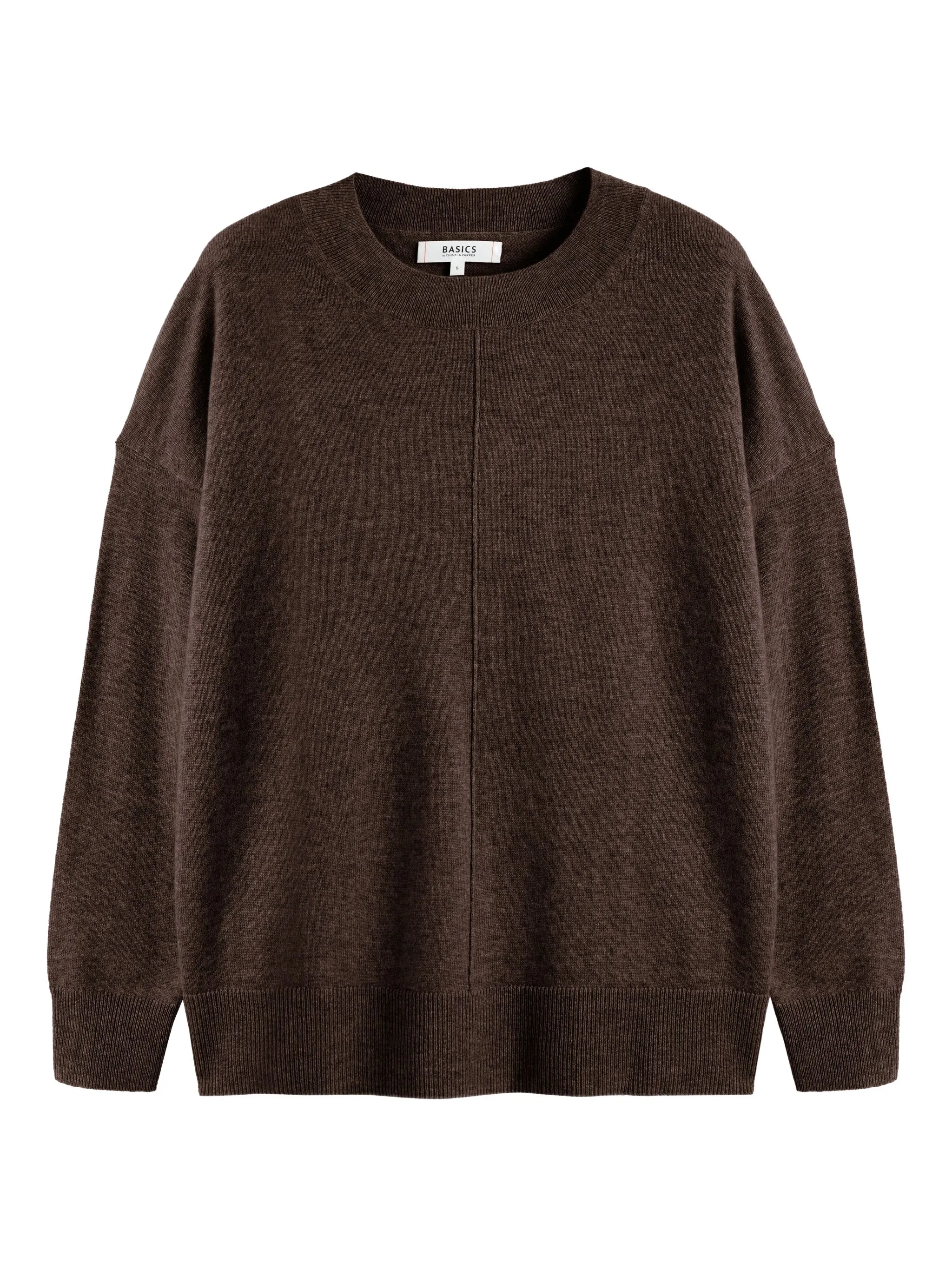 Джемпер с круглым вырезом Chinti & Parker, коричневый
Джемпер с круглым вырезом Chinti & Parker, коричневый