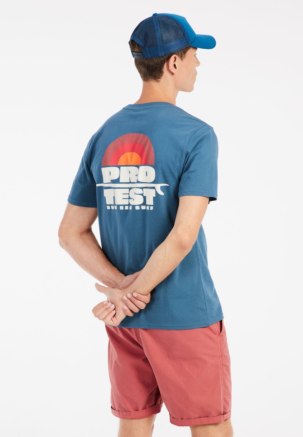 Футболка с принтом Protest, темно-синий
Футболка с принтом Protest, темно-синий