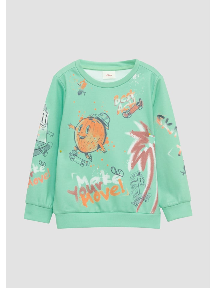 Толстовка s.Oliver, бирюзовый
Толстовка s.Oliver, бирюзовый