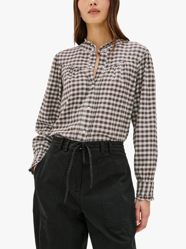 Шелковая рубашка Alanna в клетку Rails, Chocolate Chip
Шелковая рубашка Alanna в клетку Rails, Chocolate Chip