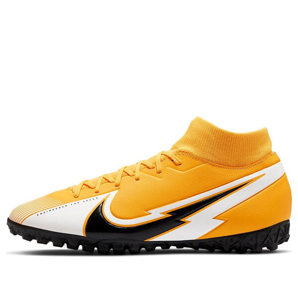 Кроссовки mercurial superfly 7 academy tf turf Nike, черный 
Кроссовки mercurial superfly 7 academy tf turf Nike, черный