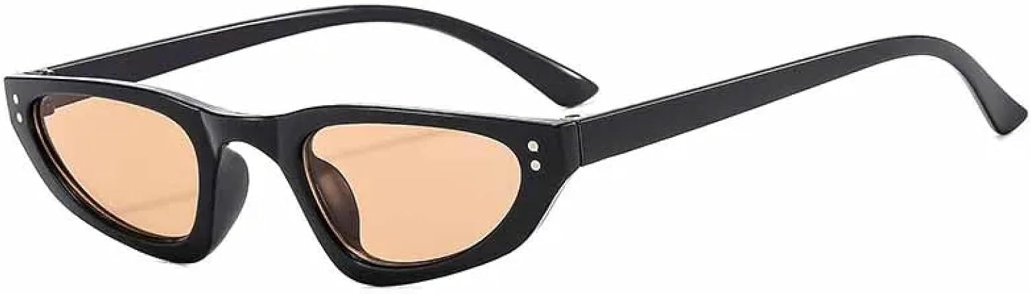 Модные ретро-очки в маленькой треугольной оправе для мужчин и женщин, роскошные солнцезащитные очки для уличной стрельбы, защита от УФ-излучения UV400 TKKTLLT, Black Tea
Модные ретро-очки в маленькой треугольной оправе для мужчин и женщин, роскошные солнцезащитные очки для уличной стрельбы, защита от УФ-излучения UV400 TKKTLLT, Black Tea