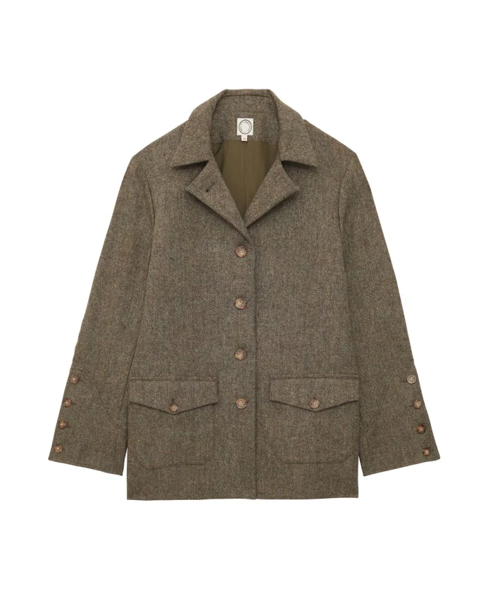 Шерстяная куртка Jil в крапинку Ines De La Fressange Paris, зеленый
Шерстяная куртка Jil в крапинку Ines De La Fressange Paris, зеленый