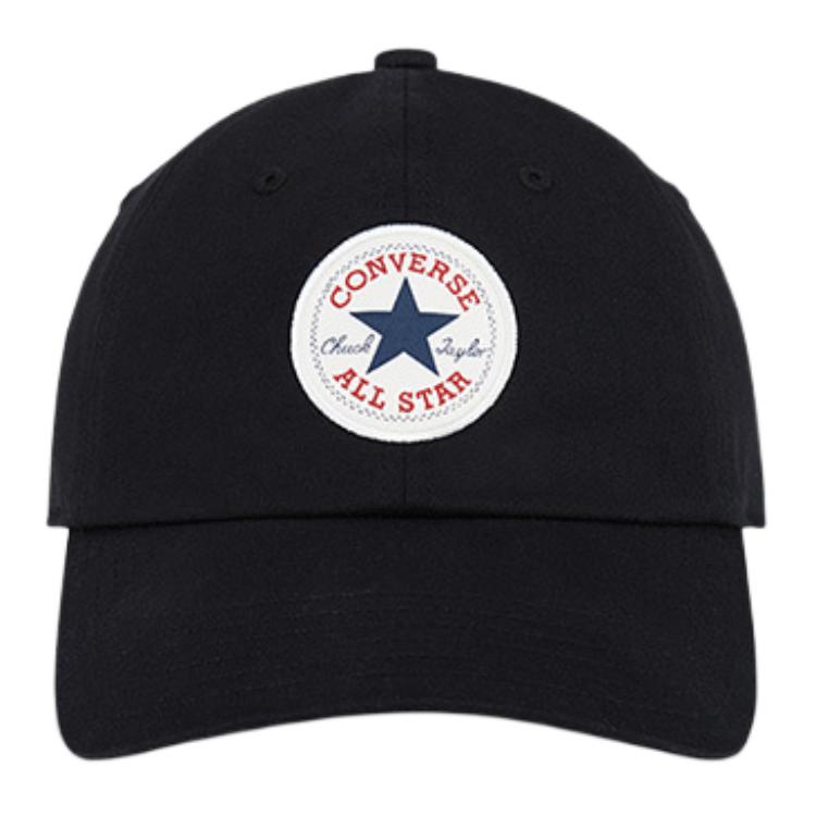 Converse Хлопковая бейсболка унисекс черная, Black
Converse Хлопковая бейсболка унисекс черная, Black