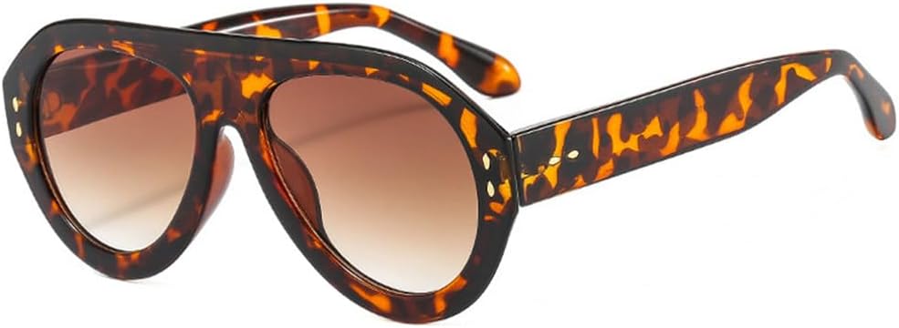 Солнцезащитные очки UV400 с крупными заклепками и градиентным леопардовым принтом. Подходят для женщин и мужчин, для бега и занятий спортом на открытом воздухе generic, Leopard Tea Gradient
Солнцезащитные очки UV400 с крупными заклепками и градиентным леопардовым принтом. Подходят для женщин и мужчин, для бега и занятий спортом на открытом воздухе generic, Leopard Tea Gradient