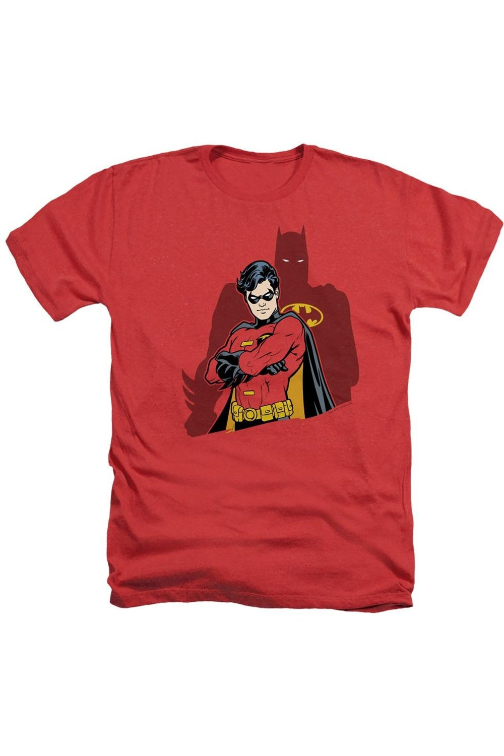 Футболка Batman Wingman для взрослых Heather Gildan, красный 
Футболка Batman Wingman для взрослых Heather Gildan, красный