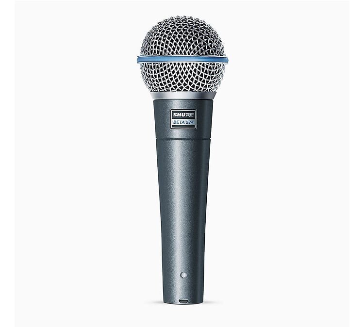 Микрофон Shure BETA 58A Handheld Supercardioid Dynamic Microphone
Микрофон Shure BETA 58A Handheld Supercardioid Dynamic Microphone
