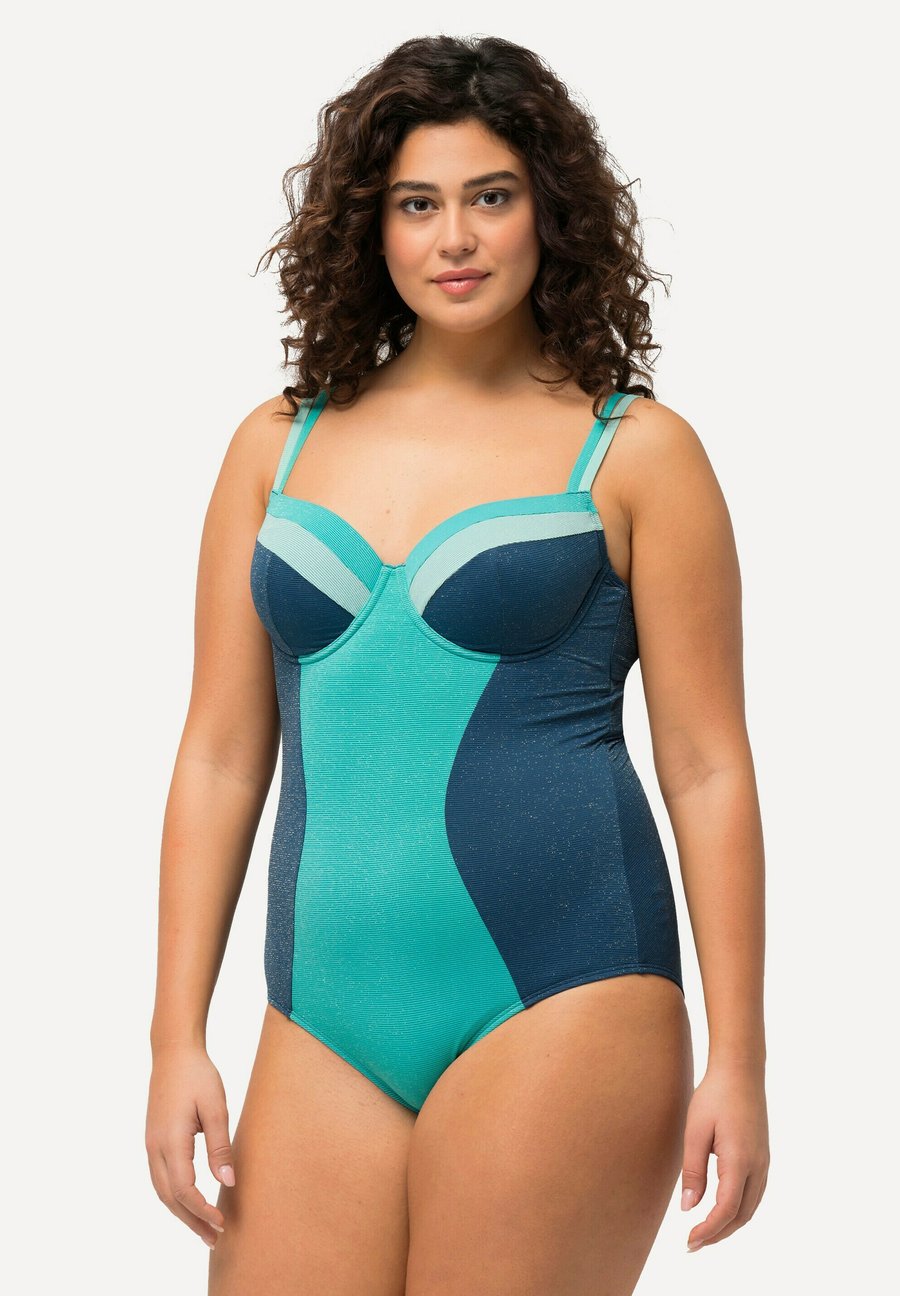 Купальник Ulla Popken Swimsuit, Blue
Купальник Ulla Popken Swimsuit, Blue