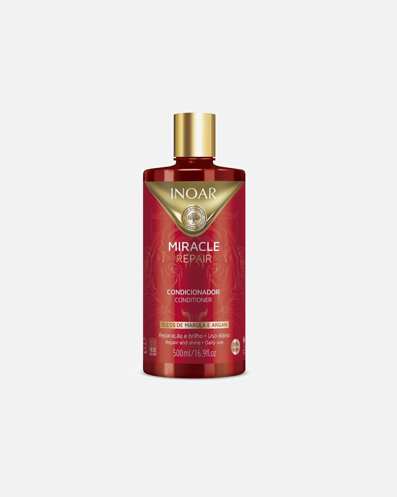 Кондиционер для волос Inoar, 500 мл
Кондиционер для волос Inoar, 500 мл