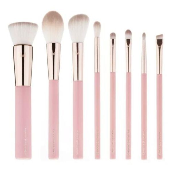 Набор веганских кистей для макияжа, 8 шт. Many Brushes Rose
Набор веганских кистей для макияжа, 8 шт. Many Brushes Rose